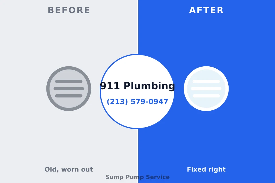 Before and after: plumbing repair Hartford, KY